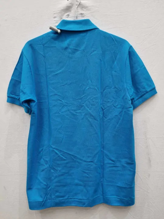 Lacoste - Bright Blue Short Sleeve Polo Shirt Size: Medium