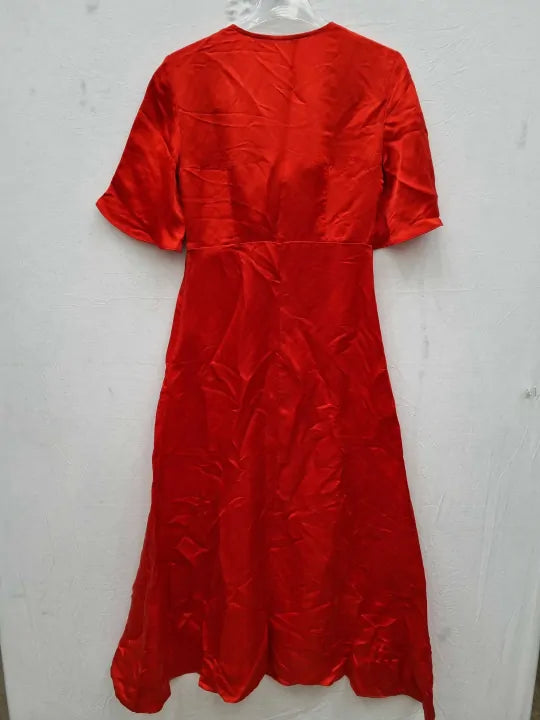& Other Stories - Red Marcella Dress Size: UK 10