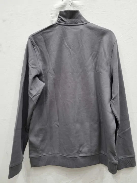 Ted Baker - Charcoal Grey Antram Quarter Zip Jumper Size: Large