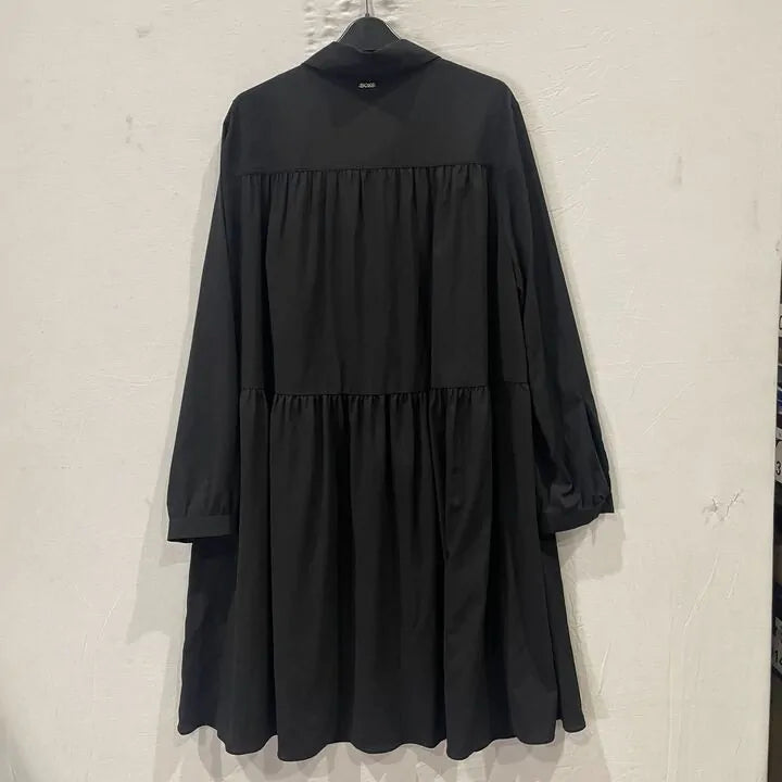 Boss-12- Black Dabesa Mini Dress Size: Uk 12