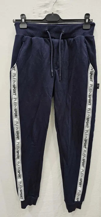 Plein Sport Blue Joggers Size: S
