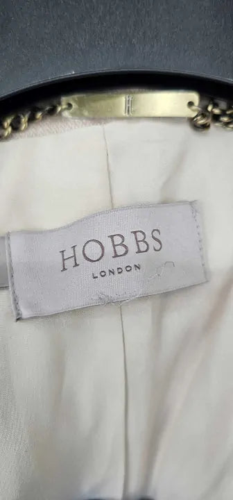 Hobbs London - Neutral Ivana Linen Blazer - Beige Size: Uk16