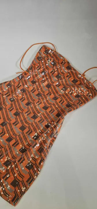 & Other Stories - Orange Dagmar Cotton Mini Dress - Orange Size: Uk10