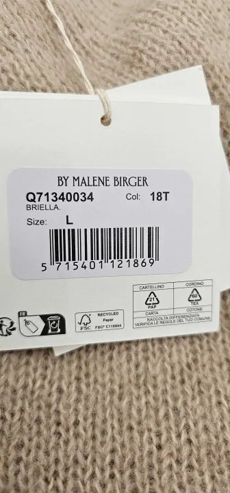 By Malene Birger - Blush Briella Knit Jumper - Beige Size: L
