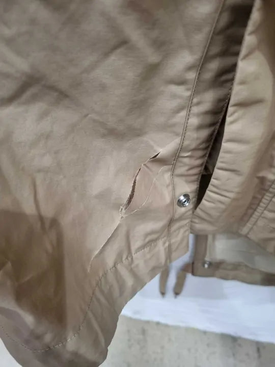 Polo Ralph Lauren - Camel Drawstring Waist Wool Coat Size: M