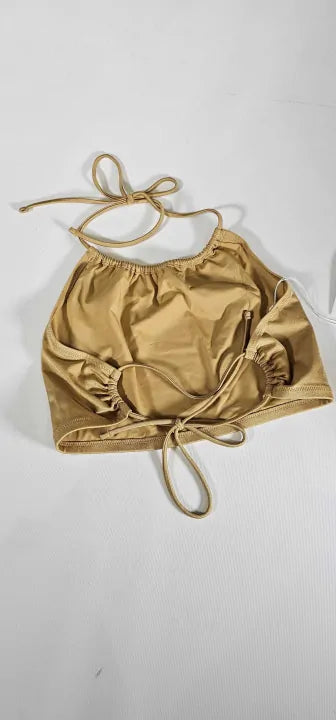 Arket-1138995-001-16-Yellow-Swimwear Yellow-Yellow Size: Uk16