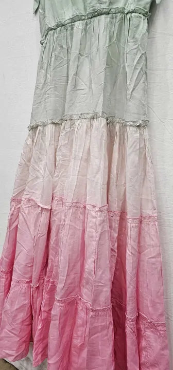 Pranella - Jinka Mint-Pink Ombre - Multi Size: S