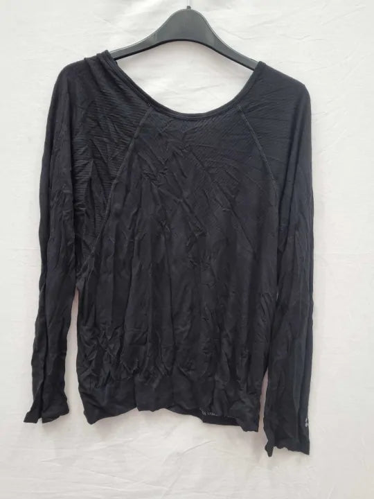 Sweaty Betty Athlete Seamless Gym Long Sleeve Top Size: Large