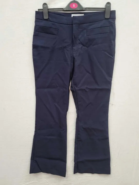 Mango Wide Leg Trousers Size: 40
