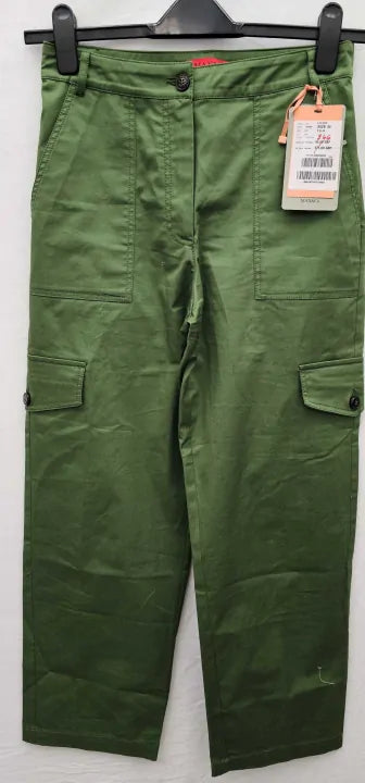 Max&Co. - Green Varano Trouser - Green Size: UK 8