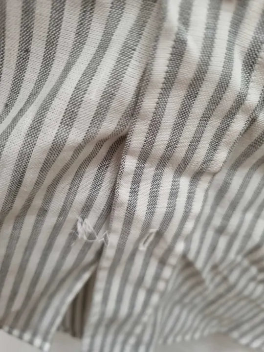 Boss Slim-Fit Shirt In Striped Performance-Stretch Fabric Size: 38