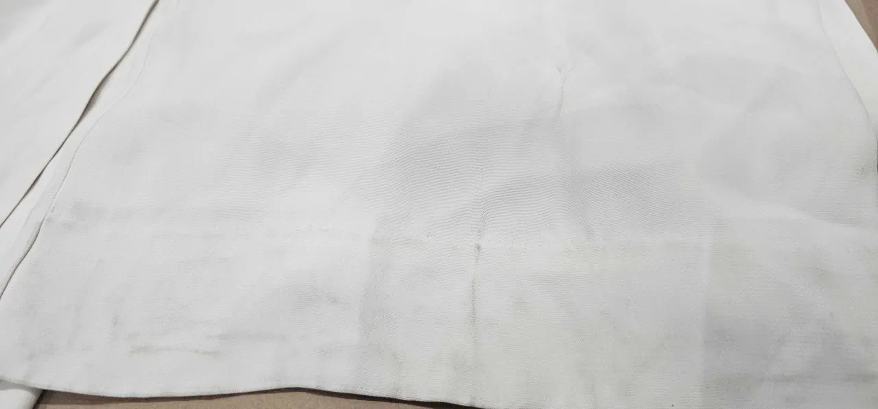 Reiss - White Wide Leg Drape Jumpsuit - Cream Size: Uk10