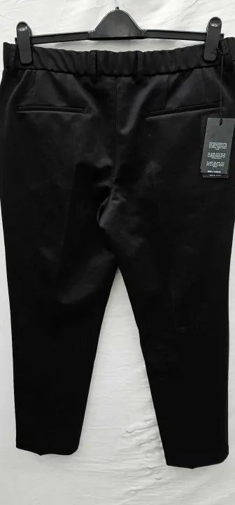 Boss - Black Keen Double Pleat Trousers - Black Size: 52