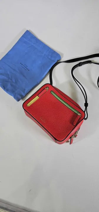 Smythson-1029823-*-Red-Scarlett Red Panama Small Sliding Strap Crossbody Bag-Red Size: *