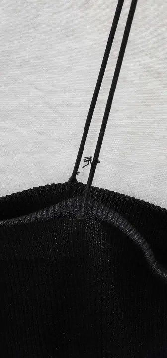 Iro - Black Iowa Midi Dress - Black Size: M