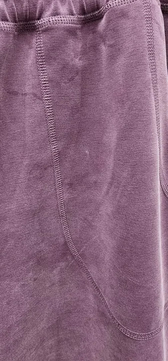 Sweaty Betty - Sand Wash Cuffed Trouser-Cherry Purple - Purple Size: L