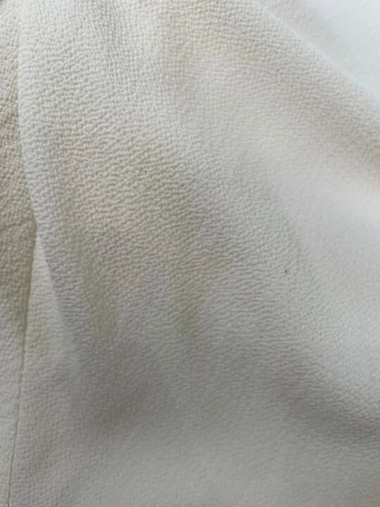 Ralph Lauren - Cream Sleeveless Stretch Midi Dress Size: Uk 6