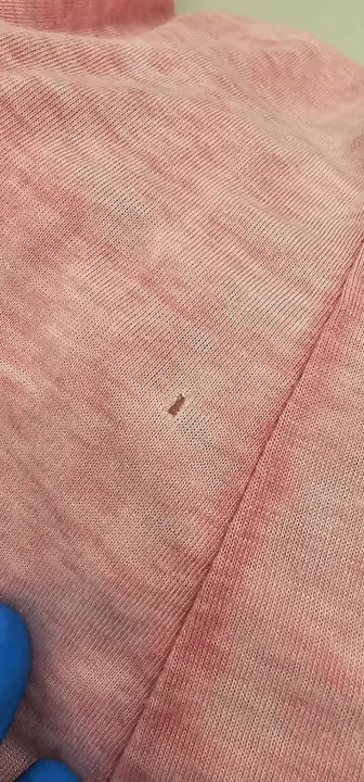 7 For All Mankind-Ssv6210Ma-L-Pink-Pink Andy V-Neck Cotton Blend T-Shirt-Pink Size: L deal !!