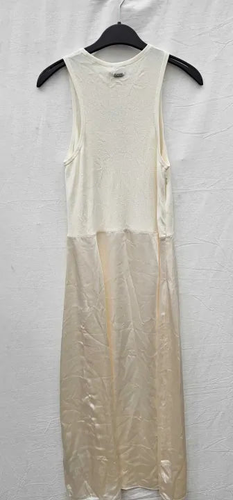 Boss-50486090_118-M-White-Ecru Flaurelia Midi Dress-White Size: M