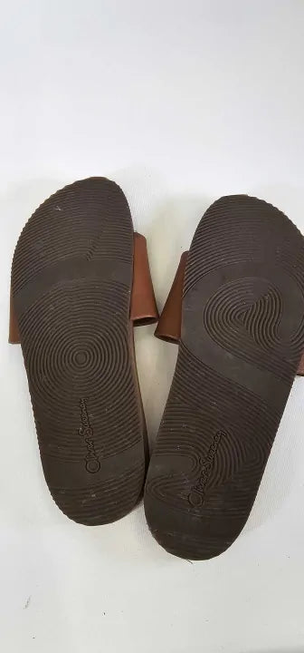 Oliver Sweeney - Sand Arran Slides - Tan Size: Uk10