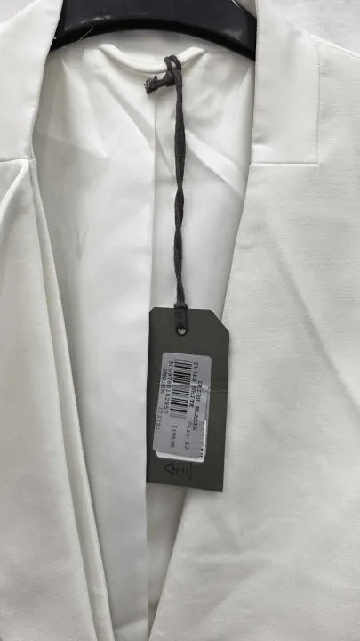 Allsaints Petra Linen Blend Blazer Size: Uk 12
