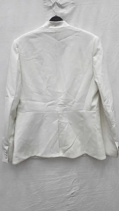 Allsaints Petra Linen Blend Blazer Size: Uk 12