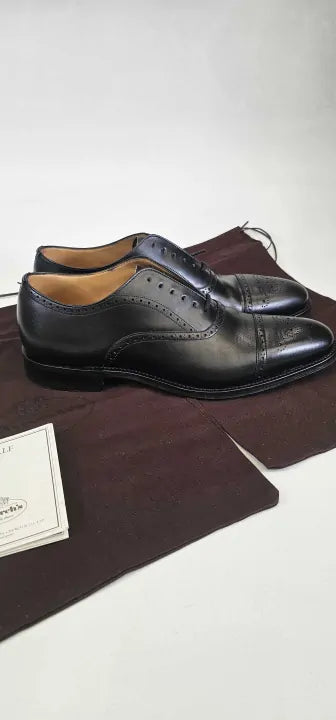 Church's - Men's Black Leather Hawthorn Oxford Shoe - Black Size: Uk7