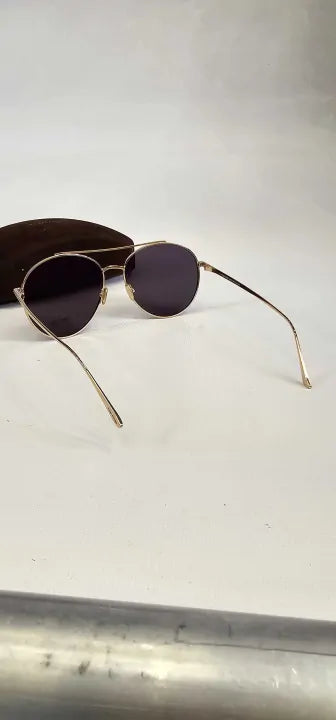 Tom Ford - Women's Cleo Gold Tom Ford Sunglasses - Gold Size: 59