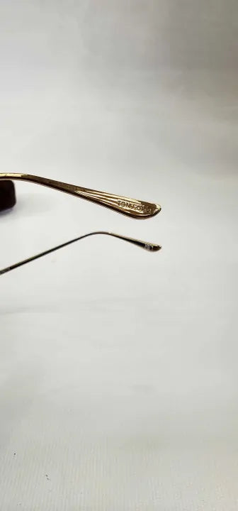 Tom Ford - Women's Cleo Gold Tom Ford Sunglasses - Gold Size: 59