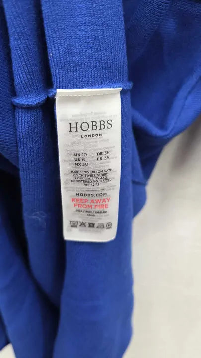 Hobbs London Quinn Knitted Dress Size: Uk 10