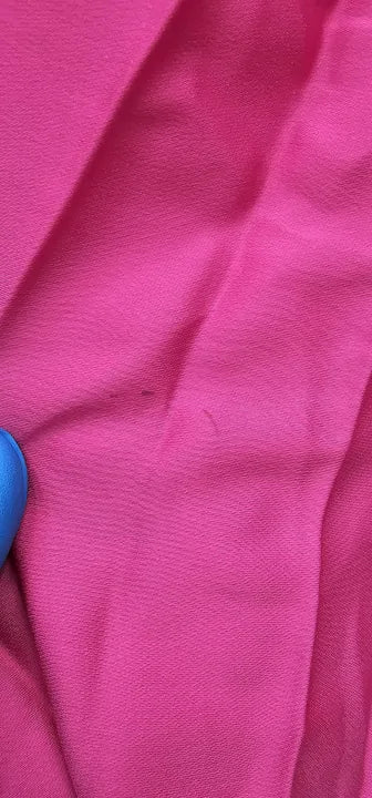 Mango - Pink Asymmetrical Pleated Dress - Pink Size: L