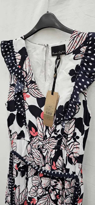 Phase Eight - Navy Suki Tie Maxi Dress - Navy Size: Uk12