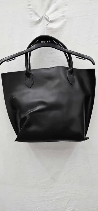 Black Tote Bag Size: *