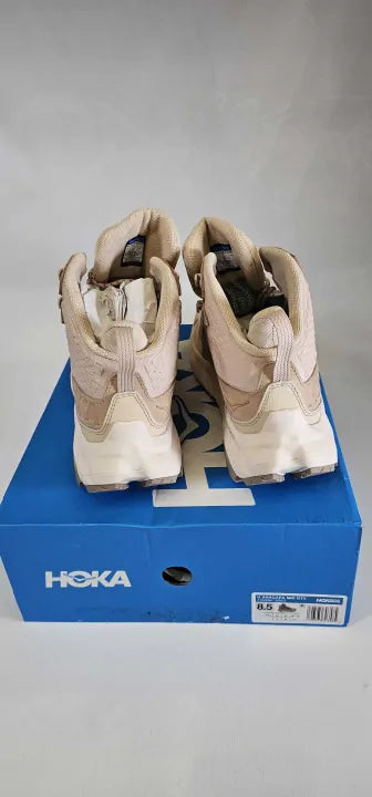 Hoka - Unisex Beige Anacapa 2 Mid Gore-tex Trainers - Beige Size: Uk8