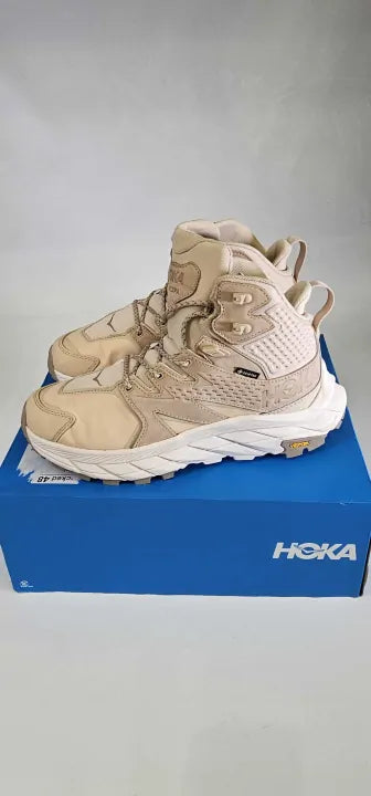 Hoka - Unisex Beige Anacapa 2 Mid Gore-tex Trainers - Beige Size: Uk8