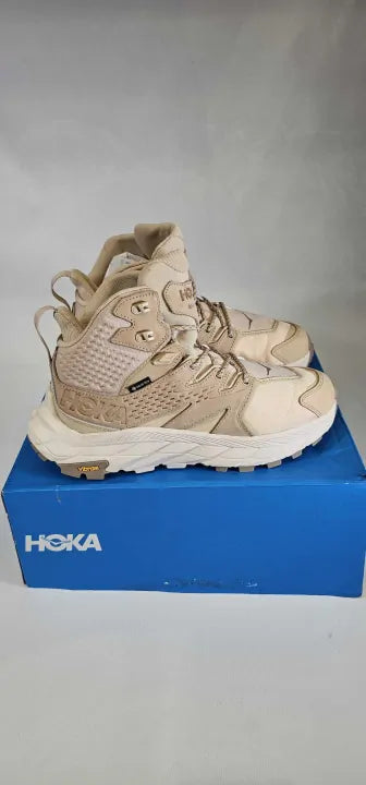 Hoka - Unisex Beige Anacapa 2 Mid Gore-tex Trainers - Beige Size: Uk8