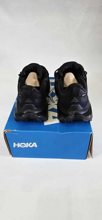 Hoka - Women's Black Kaha 2 Low Gore-tex Trainers - Black Size: Uk7