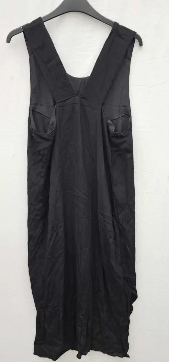 Mango - Black Scoop-back Bodycon Dress - Black Size: L