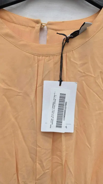 & Other Stories - Orange Relaxed Fit Dress Size: Small