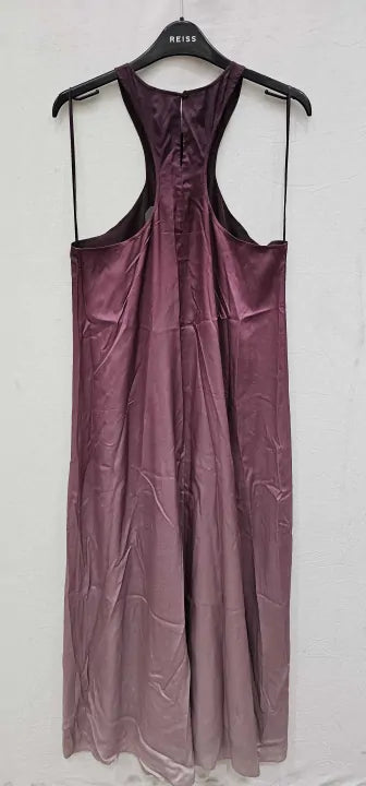 All Saints - Pink Verna Kai Ombre Dress - Pink Size: Uk10