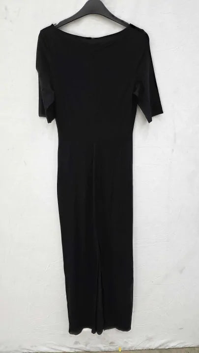 Cos - Black Porsha Ruched Dress Size: Xsmall