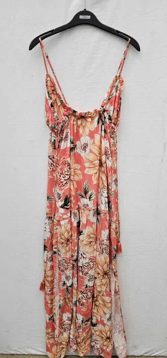 Maaji - Orange Secret Garden Phoebe Dress - Orange Size: S