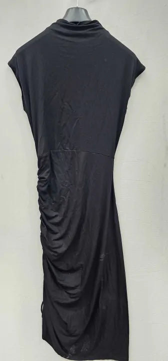 Reiss - Black Birdie Mini Jersey Dress - Black Size: Uk8