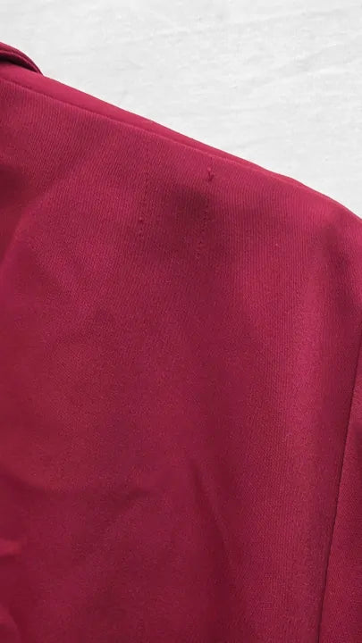 Hobbs London - Red Malikah Midi Dress Size: Uk 12