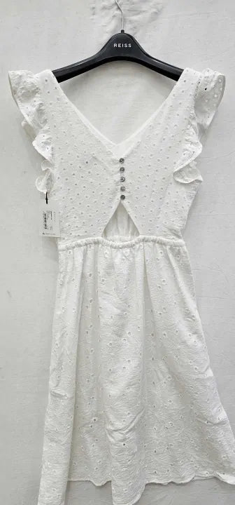 Paul Smith - White V-neck Cotton Dress - White Size: 42
