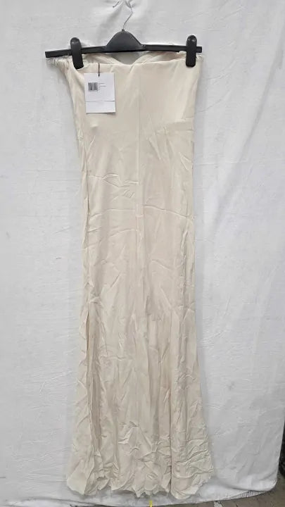Victoria Beckham - White Corset Detail Dress Size: Uk 8