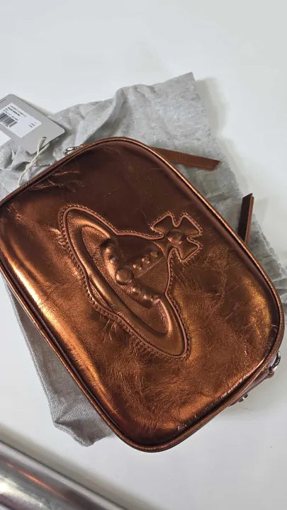 Vivienne Westwood Logo Embossed Camera Bag Size: * deal !!
