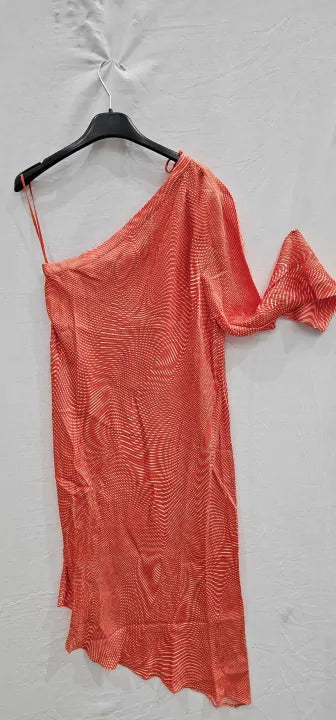 & Other Stories - Orange Fern Midi Dress - Orange Size: S