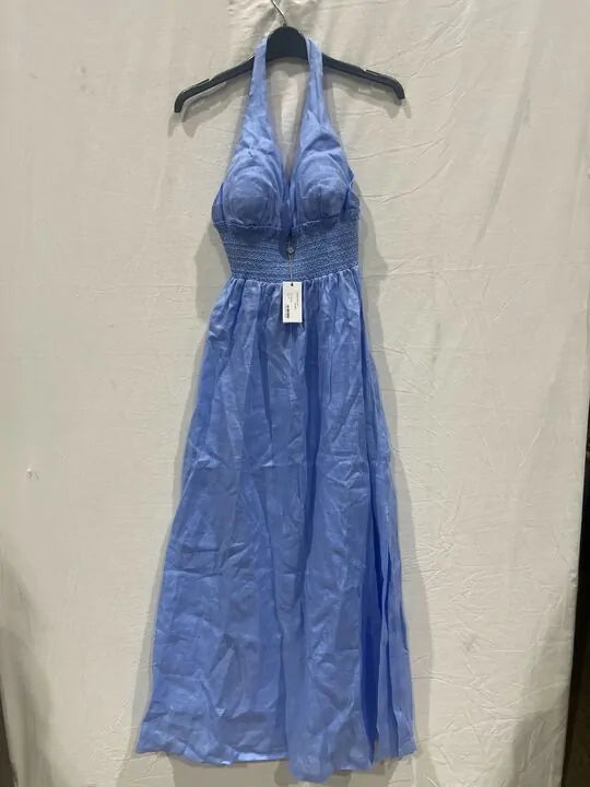 Heidi Klein- X Back Maxi Dress Size: Medium