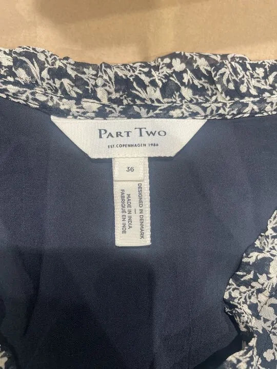 Part Two - Dark Navy Munya Mini Dress Size: 36